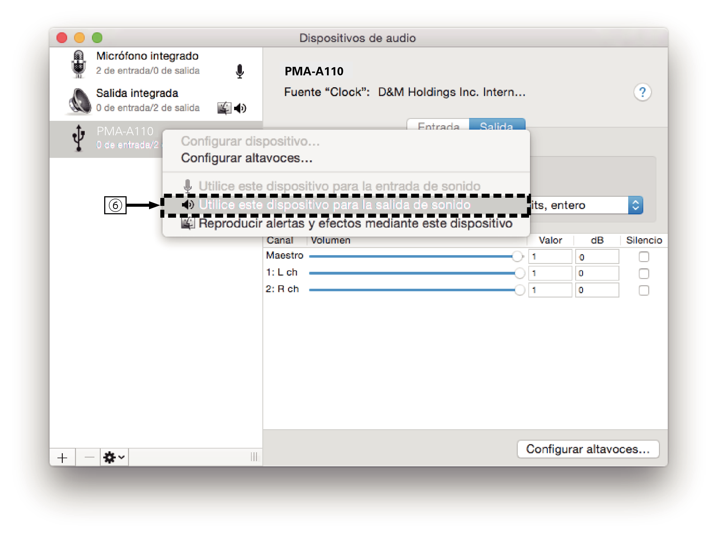 MacOS setting 1 PMAA110